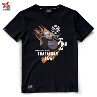 เสื้อยืดวันพีช One Piece-1751 [ดำ - เหลือง] [S-5XL]