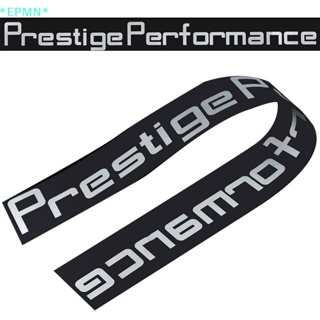 Epmn&gt; ใหม่ สติกเกอร์ไวนิล ลายกราฟฟิค Prestige Performance สําหรับติดกระจกหน้ารถยนต์ เล่นกีฬา