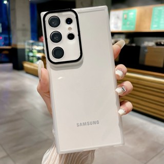 เคสโทรศัพท์มือถือ ซิลิโคนนุ่ม ใส ลาย Vague หรูหรา สําหรับ Samaung S23 Plus Ultra A21S A10S A20S A30 A20 A50 A50S A30S A72 A52 A52S