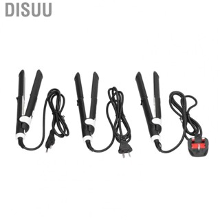 Disuu Hair Iron  Curling Super Humanized Design 2 in 1 Dual Use for Home