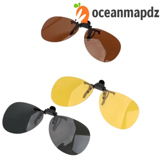 OCEANMAPDZ แว่นตากันแดด เลนส์โพลาไรซ์ ป้องกันรังสียูวี ป้องกันรังสียูวี เหมาะกับการขับรถกลางคืน สําหรับเดินป่า