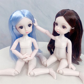 ตุ๊กตา BJD 3D ขยับข้อต่อได้ หลายข้อต่อ ขนาด 28 ซม. ของเล่นสําหรับเด็กผู้หญิง ของขวัญวันเกิด