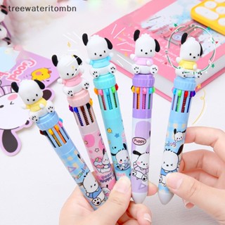 Tt ปากกาลูกลื่น ลายการ์ตูน Kuromi Hello Kitty Cinnamoroll 10 สี เครื่องเขียน สําหรับนักเรียน