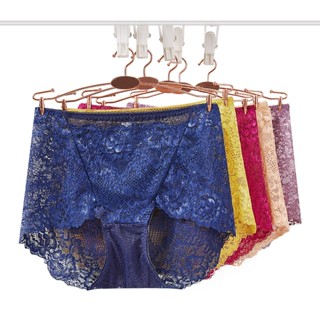 Zxyouping กางเกงชั้นใน เอวสูง ลูกไม้ เซ็กซี่ กลวง ไร้รอยต่อ …