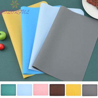 【COLORFUL】Placemat Pad Replacement Spare Parts Waterproof Accessories Dinnerware