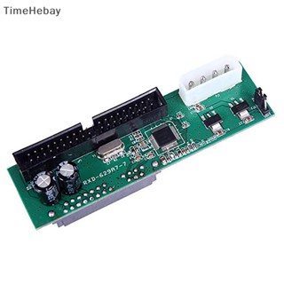 Timehebay อะแดปเตอร์แปลง Sata เป็น IDE อินเตอร์เฟซ เชื่อมต่อ เป็น Sata สําหรับฮาร์ดไดรฟ์ 22Pin 2.5 นิ้ว 3.5 นิ้ว Serial ATA เป็น 40pin HDD CD DVD-ROM EN