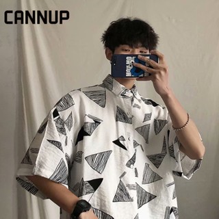 CANNUP เสื้อ เสื้อลายดอก เสื้อฮาวาย ส่ได้ทั้งชาย-หญิง ใส่สบายๆ เสื้อสงกรานต์ C26A030