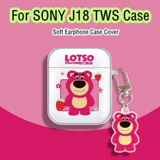 【จัดส่งรวดเร็ว】เคสหูฟัง แบบนิ่ม ลายการ์ตูนอนิเมะ สําหรับ SONY J18 TWS SONY J18 TWS