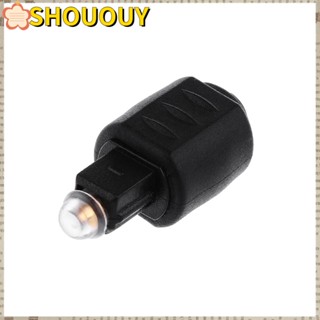 SHOUOUY อะแดปเตอร์แปลงเสียง Spdif ทรงกลม เป็นสี่เหลี่ยม ขนาดเล็ก Toslink