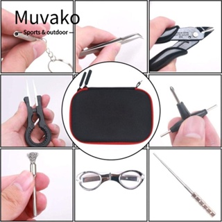Muvako ชุดเครื่องมือช่างไฟฟ้า อเนกประสงค์ ทนทาน สําหรับซ่อมแซมไฟฟ้า 9 ชิ้น