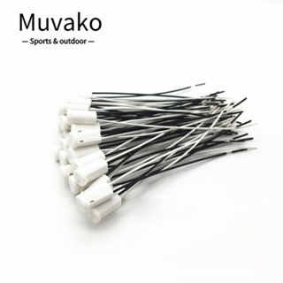 MUVAKO ฐานหลอดไฟ 10 ซม. สําหรับขั้วต่อสายไฟฮาโลเจน LED G4 G4 สําหรับโคมไฟฮาโลเจน