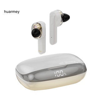 Huarmey T33-2 หูฟังอินเอียร์ไร้สาย บลูทูธ 5.0 ลดเสียงรบกวน สําหรับเล่นกีฬา