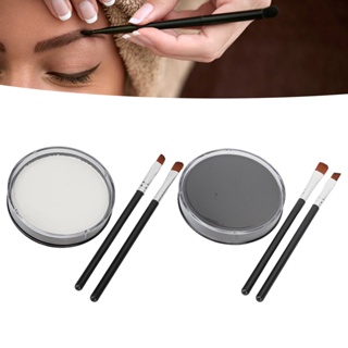 Master Sculptor Brow Paste กึ่งถาวรที่ปลอดภัย Microblading Eyebrow Mapping พร้อมแปรง 2 อันสำหรับร้านเสริมสวย