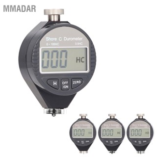 MMADAR เครื่องทดสอบความแข็งแบบดิจิตอล Durometer ช่วงการวัดกว้างเครื่องวัดความแข็งสำหรับยางหนัง