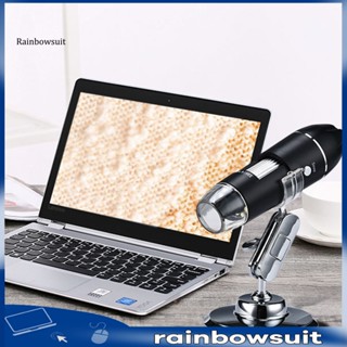 [RB] กล้องจุลทรรศน์ดิจิทัลอิเล็กทรอนิกส์ ความชัดเจนสูง แว่นขยาย USB 1600X ไฟเติม Led 8 ดวง สําหรับซ่อมโทรศัพท์