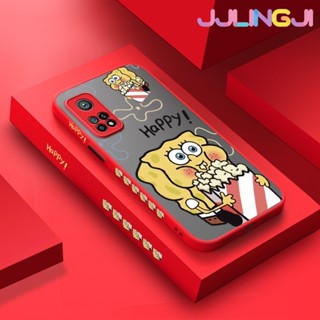 เคสโทรศัพท์มือถือ ซิลิโคนนิ่ม ใส กันกระแทก ลายการ์ตูนสพันจ์บ็อบ สําหรับ Xiaomi 10T 10T Pro Redmi k30s