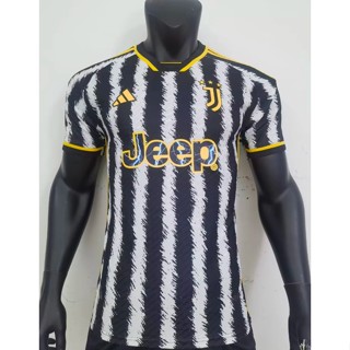 เสื้อกีฬาแขนสั้น ลายทีมชาติฟุตบอล Juventus 2324 ชุดเหย้า