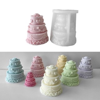 Siy แม่พิมพ์เทียนหอม หลายชั้น สําหรับทําเค้ก เบเกอรี่ DIY