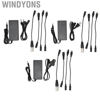 Windyons 42V 2A    Portable Universal Power Supply Adapter Fast Charging Intelligent  Control DC5.5x2.5 for 36V Lithium