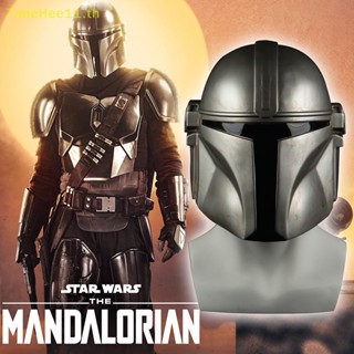 Timehee หน้ากากคอสเพลย์ Star Wars The Mandalorian หมวกกันน็อค PVC
   Th