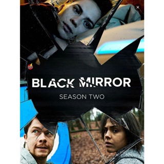 DVD ดีวีดี Black Mirror Season 2 (2013) 4 ตอน (เสียง ไทย/อังกฤษ | ซับ ไทย/อังกฤษ) DVD ดีวีดี