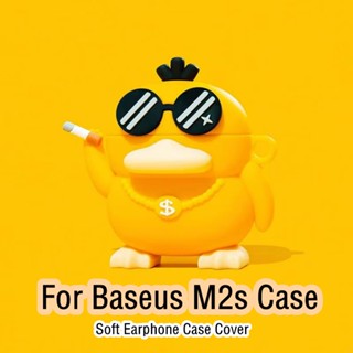 【Trend Front】เคสหูฟัง แบบนิ่ม ลายการ์ตูน สําหรับ Baseus M2s Baseus M2s