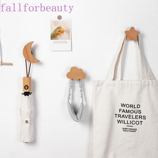 FALLFORBEAUTY ตะขอแขวนมือจับประตู รูปดาว สไตล์นอร์ดิก สร้างสรรค์ สําหรับตกแต่งบ้าน