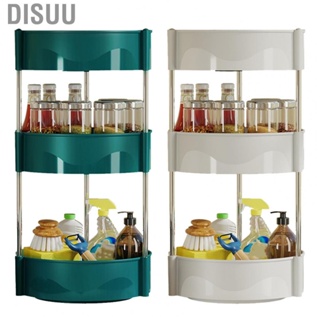 Disuu Spice Shelves  Rotating Rack Plastic for Home