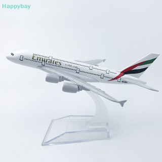 &lt;Happybay&gt; โมเดลเครื่องบินโลหะ 1:400 A380 ขนาด 16 ซม. ของเล่น สําหรับเด็กผู้ชาย ลดราคา