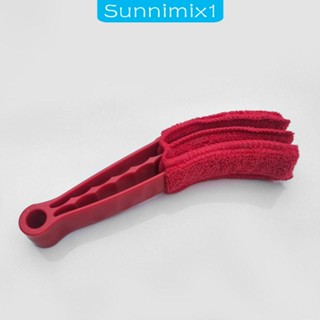 [Sunnimix1] แปรงปัดฝุ่น ทําความสะอาดหน้าต่าง ชัตเตอร์ อเนกประสงค์ ถอดได้ ทนทาน ใช้ซ้ําได้ สําหรับทําความสะอาดช่องแอร์