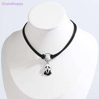 Standhappy สร้อยคอ จี้รูปฟักทอง ค้างคาว ผี ฟักทอง แมงมุม ฮาโลวีน เครื่องประดับ สําหรับผู้ใหญ่ เด็ก ใหม่