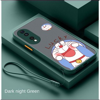 เคสโทรศัพท์มือถือ แบบใส ผิวด้าน ลายการ์ตูนโดราเอมอนนําโชค สีแคนดี้ สําหรับ Honor 90 Pro 5G honor90 Lite X8a 5G X6s X6 Magic 5 Lite