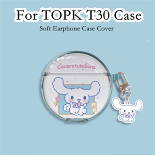 【Ĕĕ】เคสหูฟัง แบบนิ่ม ลายการ์ตูนอนิเมะ สําหรับ TOPK T30 TOPK T30