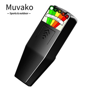 Muvako เครื่องตรวจจับรังสี ABS LED EMF แบบพกพา สีดํา สําหรับสํานักงาน