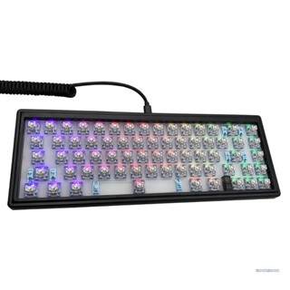 Lucky CIY GAS67 ชุดคีย์บอร์ด Mechanical RGB Type-C พร้อม 3 5 Pins