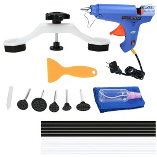 In Stock Paintless Dent Repair Tools Kit Bridge Dent Puller Removal Tool with Glue  Glue Sticks for Auto Body Motorcycle Refrigerator Washing Machine EU Plug