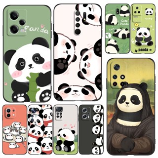 เคสโทรศัพท์มือถือ ลายการ์ตูนแพนด้าน่ารัก สําหรับ Xiaomi Redmi Note 12 5G POCO X5 PRO 5G