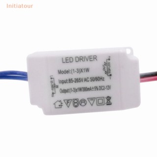 [Initiatour] หม้อแปลงพาวเวอร์ซัพพลาย อิเล็กทรอนิกส์ AC 85V-265V เป็น DC 12V LED 3X1W