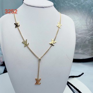 เครื่องประดับ สร้อยคอยาว สีทอง แฟชั่นสําหรับผู้หญิง