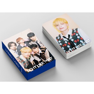 โปสการ์ดโลโม่ อัลบั้ม Do It Like That PhotocardsTomorrow X Together Kpop สําหรับเก็บสะสม จํานวน 55 ชิ้น ต่อกล่อง