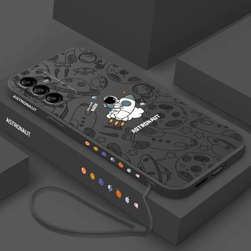 เคส Samsung A55 5G / A15 5G /A25 5G / A35 A14 A54 A24 A34 A05S A04S A13 5G A53 A33 5G A54 5G เคสโทรศัพท์ซิลิโคน ลาย Nasa สําหรับ GSSS