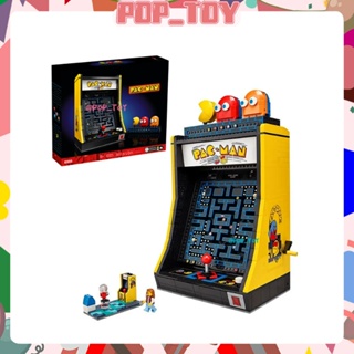 Moc 10323 บล็อคตัวต่อเกมคอนโซล Pac-man arcade DIY ของเล่นสําหรับเด็ก