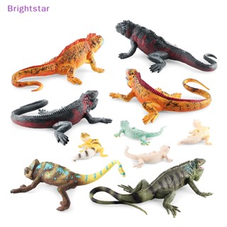 Brightstar ใหม่ ตุ๊กตาตุ๊กแกจําลอง จิ้งจกจําลอง สําหรับตกแต่งโต๊ะคลาน