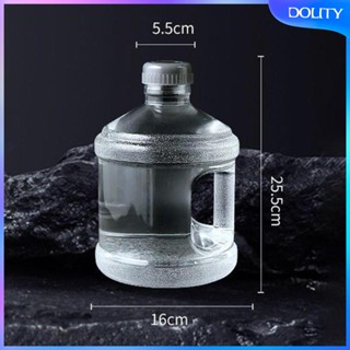 [dolity] ขวดน้ํา พร้อมฝาปิดสกรู 3 ลิตร แบบพกพา พร้อมที่จับ สําหรับน้ําพุ น้ําดื่ม ชา ปิกนิก เดินป่า