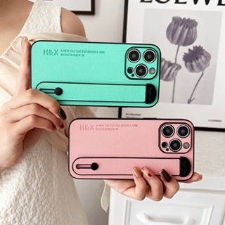 เคสโทรศัพท์มือถือหนัง TPU นิ่ม ลายลิ้นจี่ พร้อมสายคล้องข้อมือ สไตล์นักธุรกิจ สําหรับ Huawei Y9A Y8p Y7 Pro 2019 P30 Lite P20 Pro P20 Lite 2019