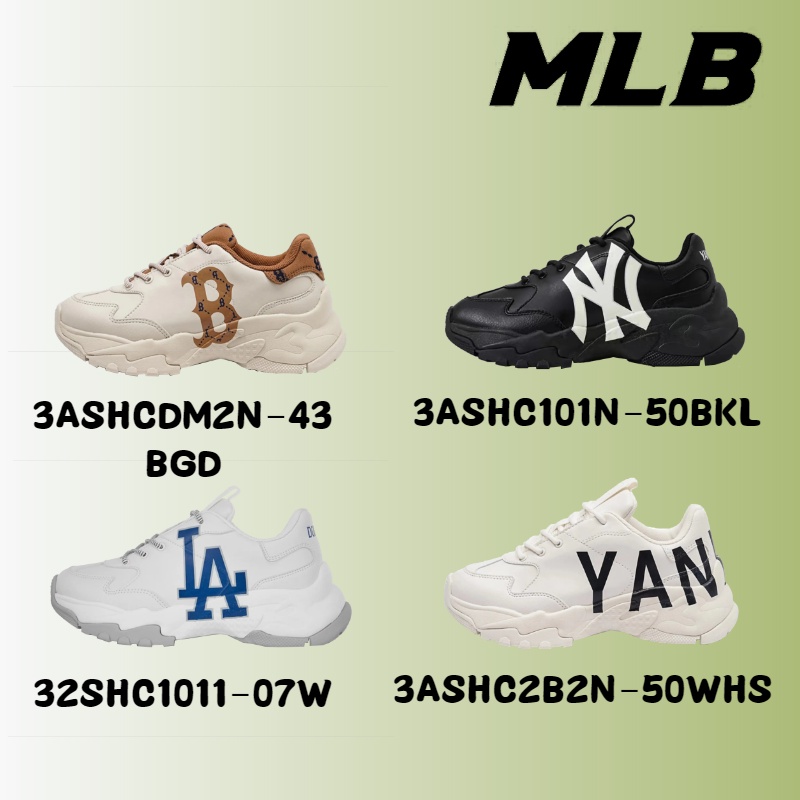 [ ของแท้ 100%พร้อมส่ง ] MLB Big Ball Chunky 3ASHCDM2N-43BGD 3ASHC101N-50BKL 32SHC1011-07W 3ASHC2B2N-