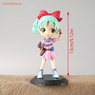 [risingmeup] ฟิกเกอร์อนิเมะ Dragon Ball Bulma Q Posket Versions ขนาด 15 ซม. ของเล่นสําหรับเด็ก 1 ชิ้น