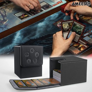 Ameesi กล่องเก็บการ์ด กันน้ํา 80 ขนาดมาตรฐาน สําหรับเก็บการ์ดเกมเทรด