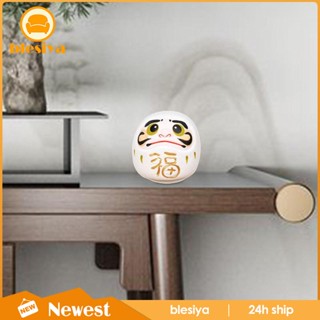 [Blesiya] รูปปั้นตุ๊กตา Daruma เซรามิค ขนาดเล็ก สไตล์ญี่ปุ่น สําหรับตกแต่งบ้าน