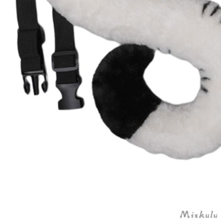[Miskulu] ชุดเครื่องแต่งกายสัตว์ ถุงมือตลก ที่คาดผมหาง สําหรับปาร์ตี้ปีใหม่ วันหยุด